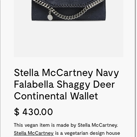 Stella McCartney Gray Falabella Continental Wallet - Picture 8 of 8